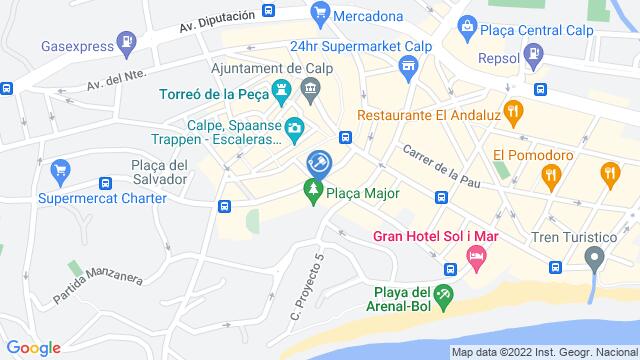 Ubicación de la subastas Subasta de vivienda en CALPE