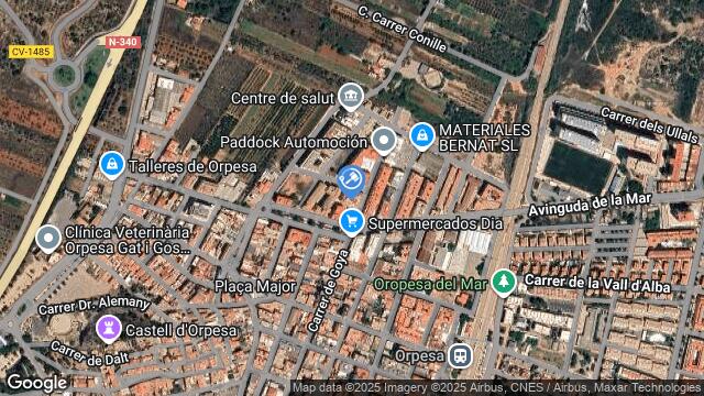 Ubicación de la subastas Subasta de vivienda en OROPESA DEL MAR