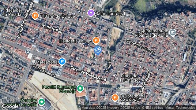 Ubicación de la subastas Subasta de vivienda en RIBARROJA