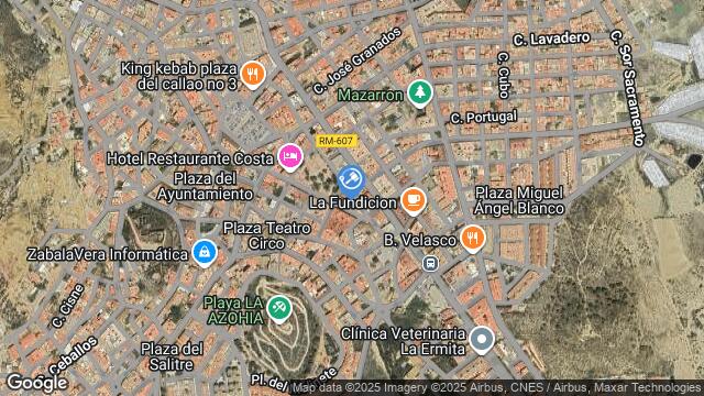 Ubicación de la subastas Subasta de garaje en Mazarrón