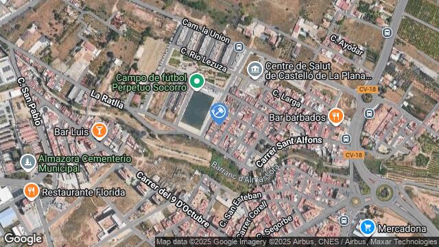 Ubicación de la subastas Subasta de garaje en ALMAZORA