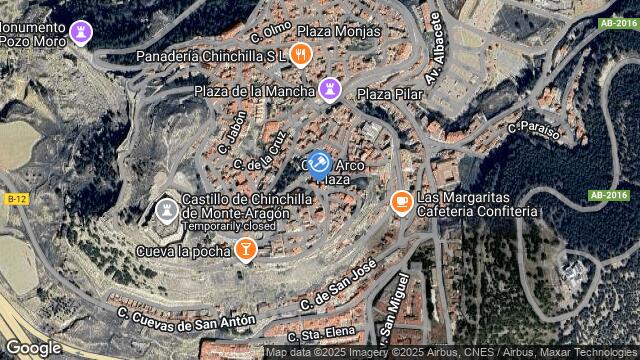 Ubicación de la subastas Subasta de solar en CHINCHILLA DE MONTE-ARAGON