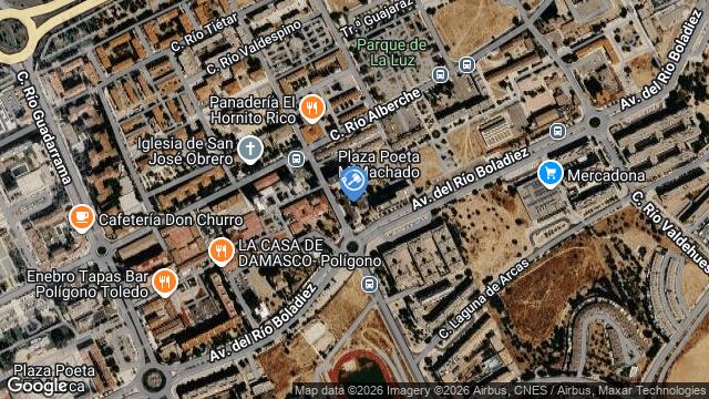 Ubicación de la subastas Subasta de local comercial en TOLEDO