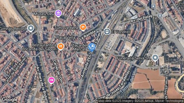 Ubicación de la subastas Subasta de vivienda en EL VENDRELL