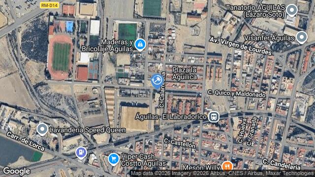 Ubicación de la subastas Subasta de cl vicenta ruano ( Águilas) en ÁGUILAS