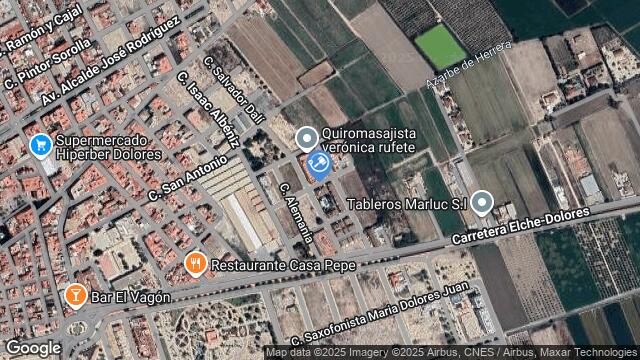 Ubicación de la subastas Subasta de garaje en DOLORES