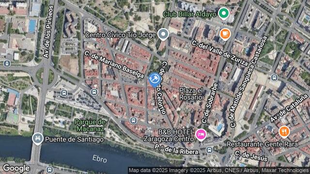 Ubicación de la subastas Subasta de vivienda en ZARAGOZA