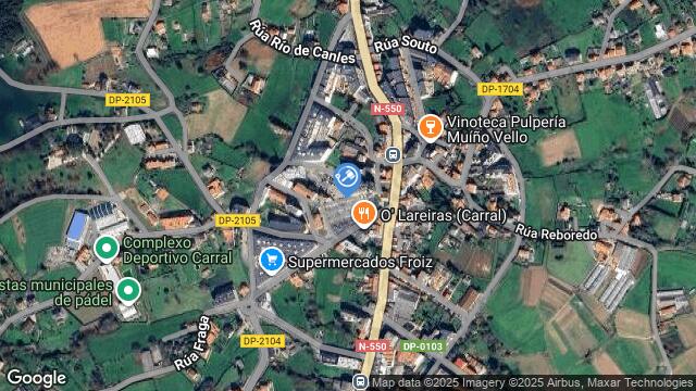 Ubicación de la subastas Subasta de cl campo da feira ( carral) en CARRAL