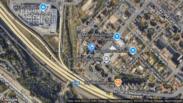 Ubicación de la subastas Subasta de av via de la plata ( badia del vallÈs) en BADIA DEL VALLÈS