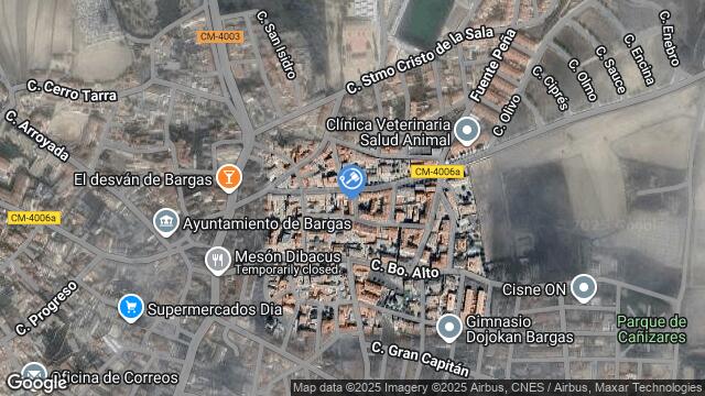 Ubicación de la subastas Subasta de local comercial en BARGAS