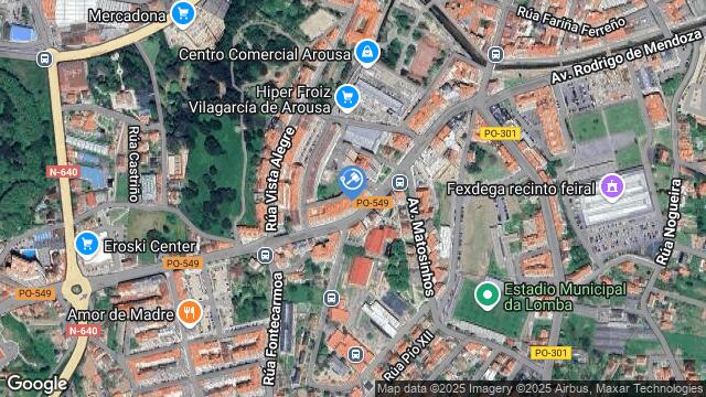 Ubicación de la subastas Subasta de vivienda en Vilagarcía de Arousa