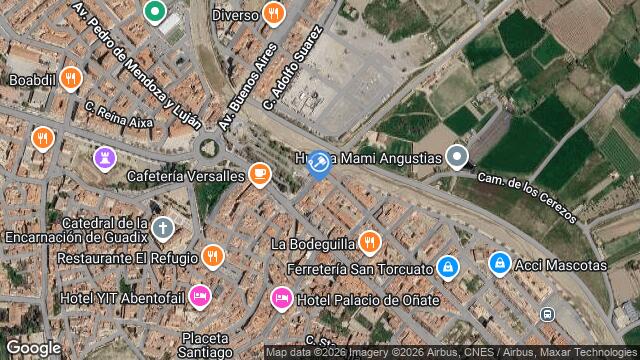 Ubicación de la subastas Subasta de cl baza ( guadix) en GUADIX
