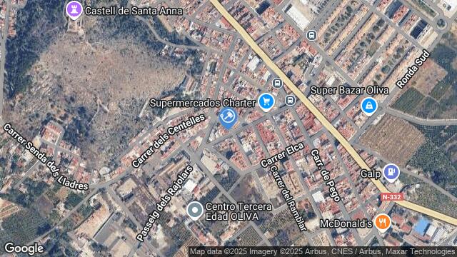 Ubicación de la subastas Subasta de vivienda en OLIVA