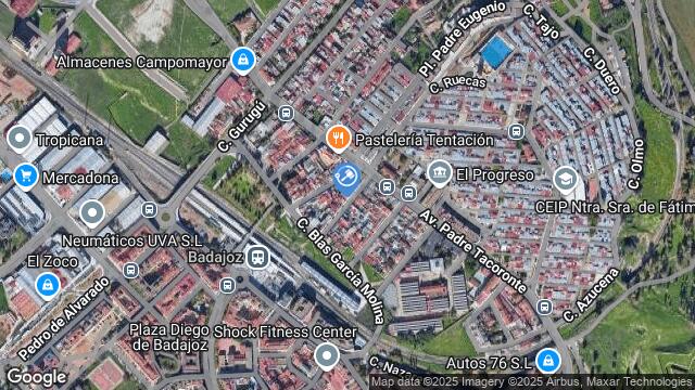 Ubicación de la subastas Subasta de vivienda en Badajoz