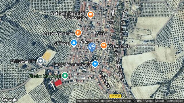 Ubicación de la subastas Subasta de vivienda en CHILLUÉVAR