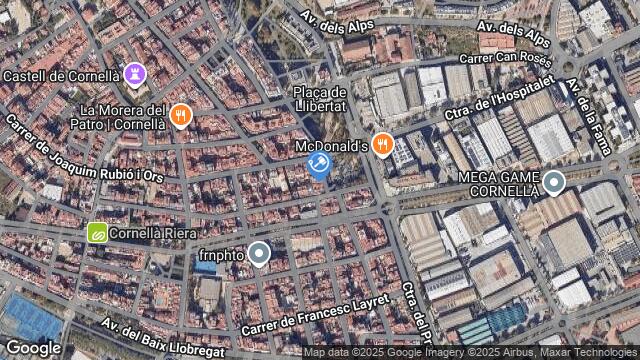 Ubicación de la subastas Subasta de local comercial en Cornellà de Llobregat