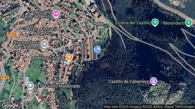 Ubicación de la subastas Subasta de solar en CAÑAMERO
