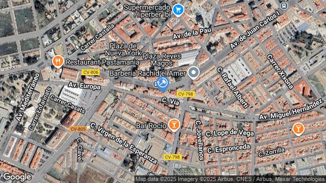 Ubicación de la subastas Subasta de vivienda en IBI