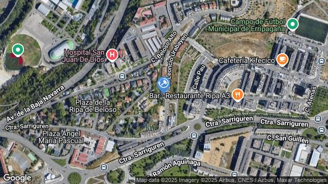 Ubicación de la subastas Subasta de vivienda en Pamplona
