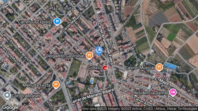 Ubicación de la subastas Subasta de vivienda en GODELLA
