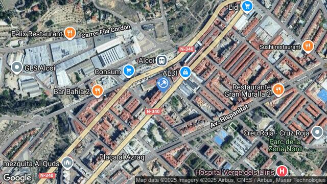 Ubicación de la subastas Subasta de garaje en ALCOI-ALCOY