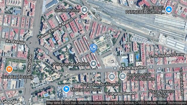 Ubicación de la subastas Subasta de vivienda en ALICANTE