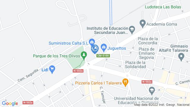 Ubicación de la subastas Subasta de garaje en TALAVERA DE LA REINA