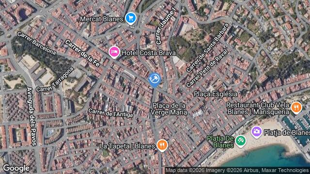 Ubicación de la subastas Subasta de vivienda en Blanes