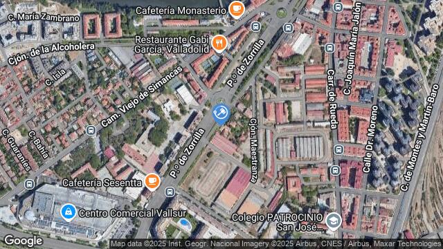 Ubicación de la subastas Subasta de garaje en VALLADOLID