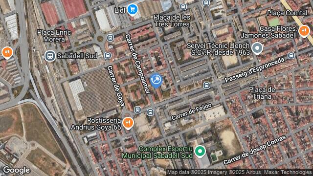 Ubicación de la subastas Subasta de vivienda en SABADELL