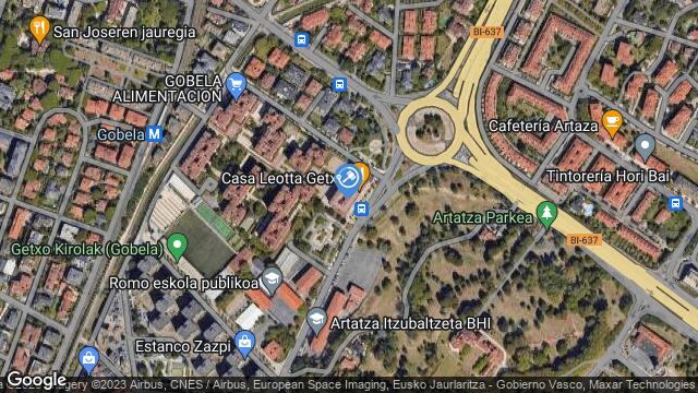 Ubicación de la subastas Subasta de vivienda en GETXO