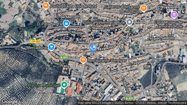 Ubicación de la subastas Subasta de rute viejo,nuda propiedad  ( rute - cÓrdoba) en CÓRDOBA