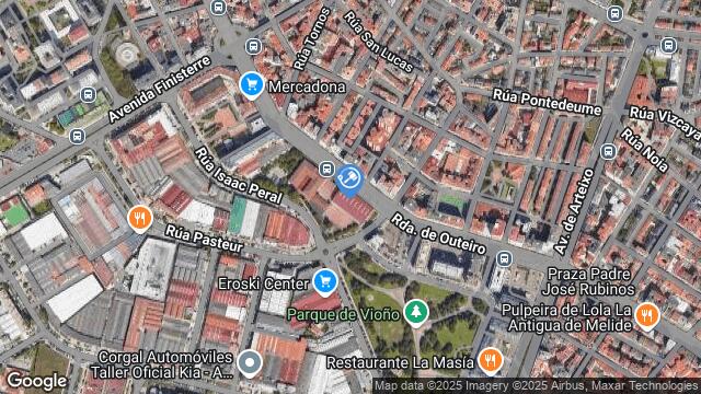Ubicación de la subastas Subasta de garaje en A CORUÑA