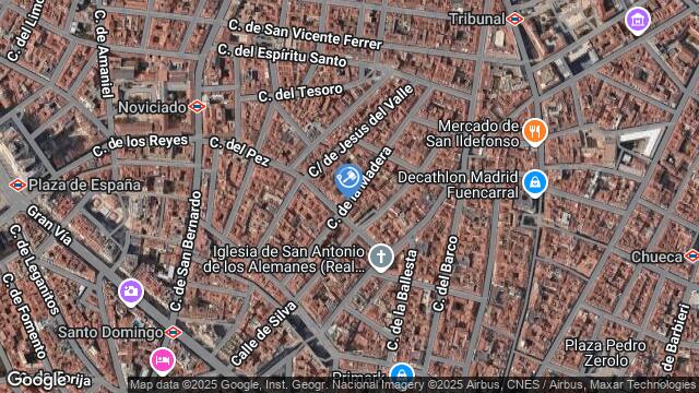 Ubicación de la subastas Subasta de garaje en MADRID