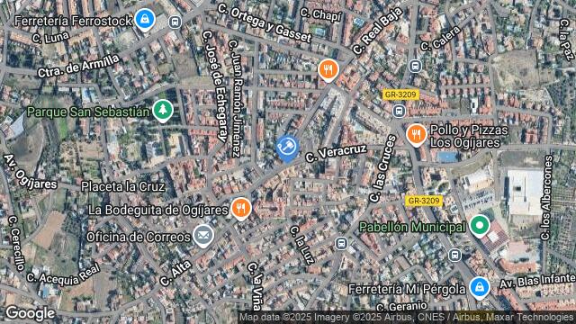 Ubicación de la subastas Subasta de garaje en OGIJARES