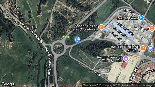 Ubicación de la subastas Subasta de garaje en medina sidonia