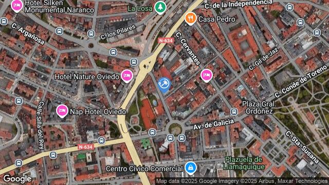 Ubicación de la subastas Subasta de vivienda en OVIEDO
