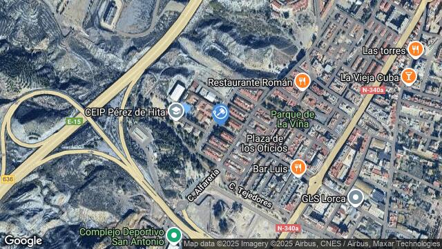 Ubicación de la subastas Subasta de vivienda en LORCA