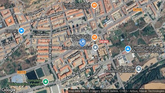 Ubicación de la subastas Subasta de vivienda en ARNEDO