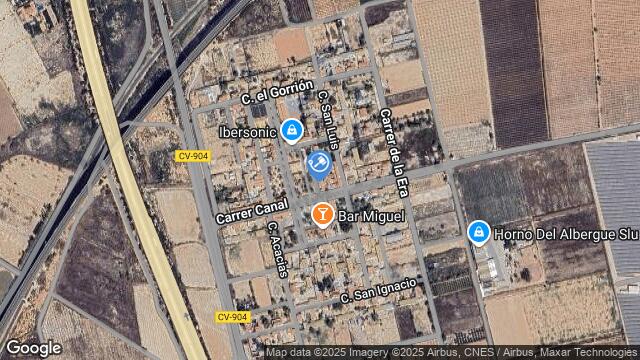 Ubicación de la subastas Subasta de finca rústica en CREVILLENTE