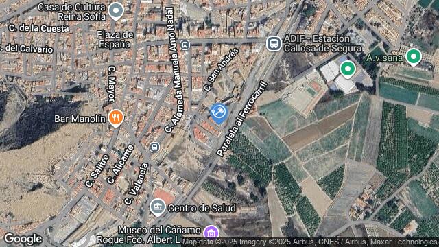 Ubicación de la subastas Subasta de vivienda en CALLOSA DE SEGURA