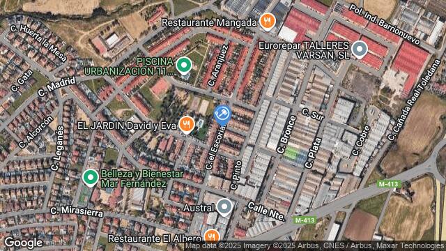 Ubicación de la subastas Subasta de garaje en FUENLABRADA
