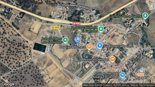 Ubicación de la subastas Subasta de vivienda en El Garrobo