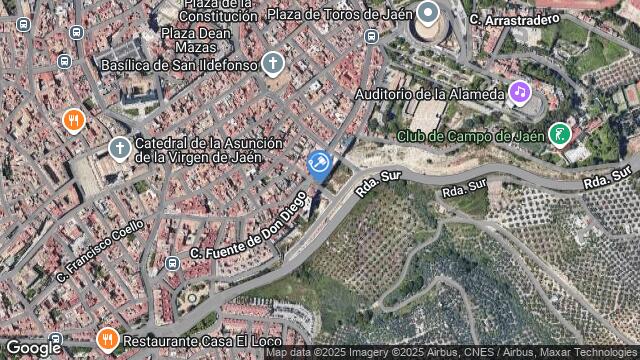 Ubicación de la subastas Subasta de garaje en JAEN