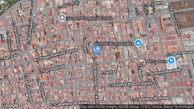 Ubicación de la subastas Subasta de vivienda en TORREVIEJA