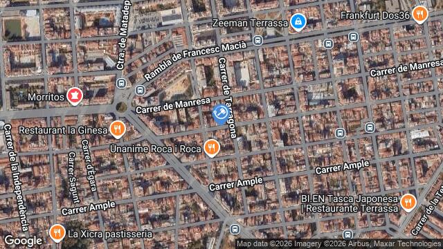Ubicación de la subastas Subasta de local comercial en Terrassa