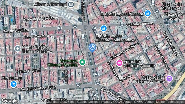 Ubicación de la subastas Subasta de av oscar espla ( alicante/alacant) en ALICANTE/ALACANT