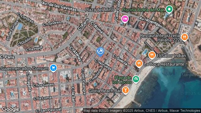 Ubicación de la subastas Subasta de garaje en TORREVIEJA