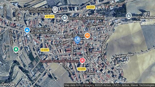 Ubicación de la subastas Subasta de rÚstica nº 5926  ( santo tomÉ - jaÉn) en JAÉN
