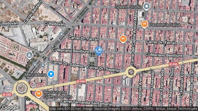 Ubicación de la subastas Subasta de vivienda en ELCHE